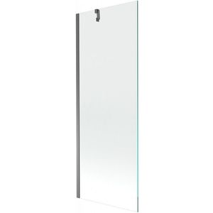 MEXEN/S - Next vaňová zástena FIX 70 x 150, transparent, grafit metal 895-070-000-00-00-95 vyobraziť