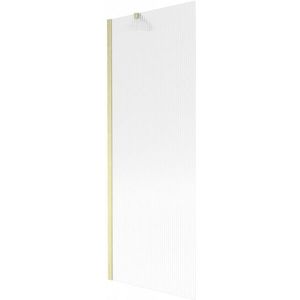 MEXEN/S - Next vaňová zástena FIX 70 x 150, prúžky, zlatá kartáčovaná 895-070-000-00-09-55 vyobraziť