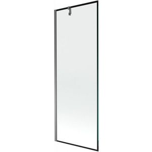 MEXEN/S - Next vaňová zástena FIX 70 x 150, čierna vzor, grafit metal 895-070-000-00-70-95 vyobraziť