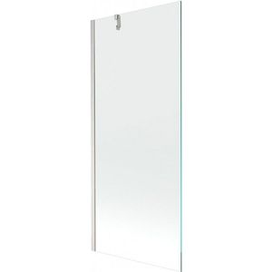 MEXEN/S - Next vaňová zástena FIX 80 x 150, transparent, nikel kefovaná 895-080-000-00-00-97 vyobraziť