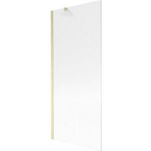 MEXEN/S - Next vaňová zástena FIX 80 x 150, prúžky, zlatá kartáčovaná 895-080-000-00-09-55 vyobraziť