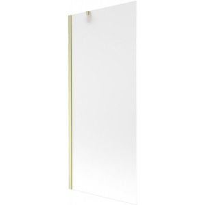 MEXEN/S - Next vaňová zástena FIX 80 x 150, dekor, zlatá kartáčovaná 895-080-000-00-30-55 vyobraziť