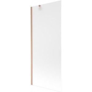 MEXEN/S - Next vaňová zástena FIX 80 x 150, dekor, meď kartáčovaná 895-080-000-00-30-65 vyobraziť