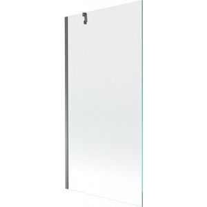 MEXEN/S - Next vaňová zástena FIX 90 x 150, transparent, grafit metal 895-090-000-00-00-95 vyobraziť