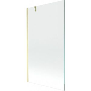MEXEN/S - Next vaňová zástena FIX 100 x 150, transparent, zlatá kartáčovaná 895-100-000-00-00-55 vyobraziť