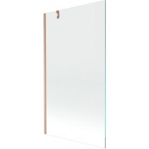 MEXEN/S - Next vaňová zástena FIX 100 x 150, transparent, meď kartáčovaná 895-100-000-00-00-65 vyobraziť