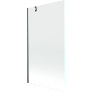 MEXEN/S - Next vaňová zástena FIX 100 x 150, transparent, grafit kartáčovaná 895-100-000-00-00-66 vyobraziť