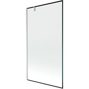 MEXEN/S - Next vaňová zástena FIX 100 x 150, čierna vzor, nikel kartáčovaná 895-100-000-00-70-97 vyobraziť