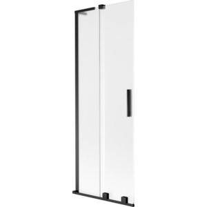 MEXEN/S - Velar L dvojkrídlová posuvná vaňová zástena 70 x 150, dekor, čierna 896-070-003-31-70 vyobraziť