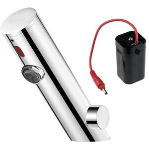 DEANTE - Senzorová batéria na umývadlo Sense otočná, silikónová, s reguláciou teploty - 4xAA BQR_P29R vyobraziť