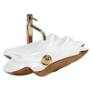 REA - Umývadlo na dosku Infinity White Gold REA-U3400 vyobraziť