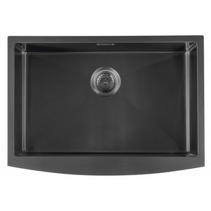 SAPHO SAPHO - AMERICAN polozapustený nerezový drez 70x50cm, gun metal ZN7050B vyobraziť