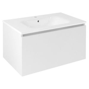 SAPHO - LOREA umývadlová skrinka 80x44x51, 2cm, 1x zásuvka, biela matná LE080-3131 vyobraziť