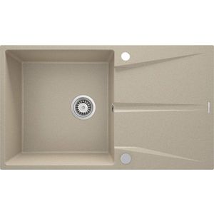 DEANTE DEANTE - Corio pieskový Granitový drez, 1-miska s odkvapkávačom ZRC_711A vyobraziť