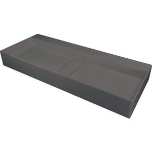 DEANTE - Umývadlo Blur, antracitový granit, s doskou - s krycou doskou CQB_TU8S vyobraziť