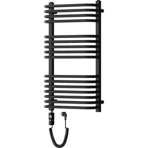 MEXEN/S - Apollo radiátor + vykurovacia tyč 860 x 450 mm, 600 W, čierna W117-0860-450-2600-70 vyobraziť