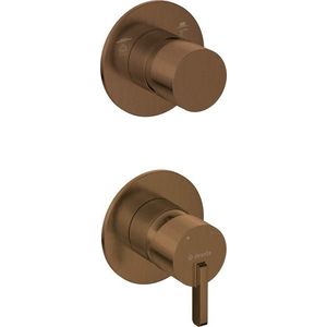 DEANTE - Sprchová batéria Silia bronzová kartáčovaná, vstavaná, s prepínačom sprchy BQS_C44P vyobraziť