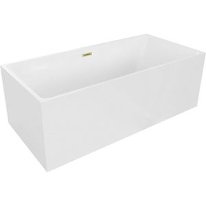 MEXEN/S - Nita vaňa voľne stojaca 170 x 80, biela, sifón a prepad zlatá kartáčovaná 52091708000-55 vyobraziť