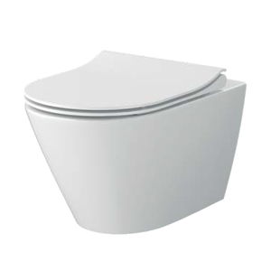 CERSANIT - SET C199 závesná WC misa CITY so sedadlom Soft-close, vírové splachovanie VORTEX S701-883 vyobraziť