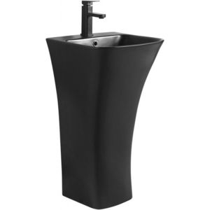 MEXEN - Nel voľne stojace umývadlo 45 x 43, čierny mat 26134570 vyobraziť
