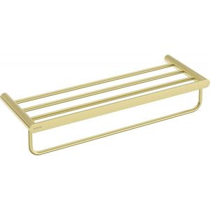 DEANTE - Okrúhla brúsená zlatá polica, rebrovaná ADR_R531 vyobraziť