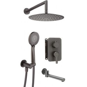 DEANTE DEANTE - Arnika Podomietkový sprchový set, s vaňovou výtokovou hubicou BXYYDQAM vyobraziť