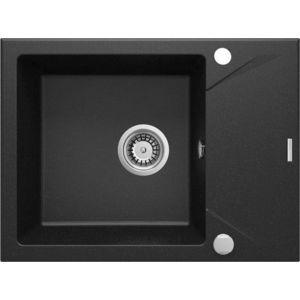 DEANTE DEANTE - Evora grafit metalic - Granitový drez s odkvapkávačom ZQJ_G11A vyobraziť