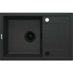 DEANTE DEANTE - Corio metal grafit Granitový drez, 1-miska s odkvapkávačom ZRC_G113 vyobraziť