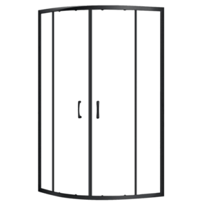 REA - Sprchová zástena LOOK čierna 80x80 REA-K7902 vyobraziť