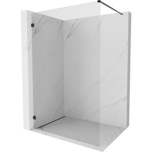 MEXEN/S - Lunar Sprchová zástena WALK-IN ľavá 120 x 200, transparent 8 mm, čierna 830-120-000-70-00-L vyobraziť