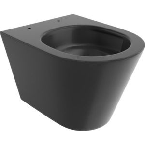 MEXEN - Rico Závesná WC misa Rimless Tornado, čierna mat 3372XX85T vyobraziť