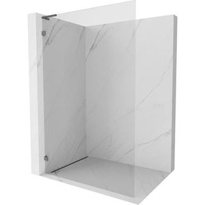 MEXEN/S - Lunar L Sprchová zástena WALK-IN ľavá 70 x 200, transparent 8 mm, grafit kartáčovaná 830L-070-000-66-00-L vyobraziť