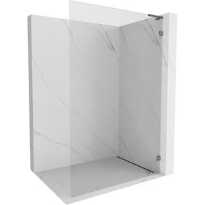 MEXEN/S - Lunar L Sprchová zástena WALK-IN pravá 60 x 200, transparent 8 mm, grafit kartáčovaná 830L-060-000-66-00-P vyobraziť