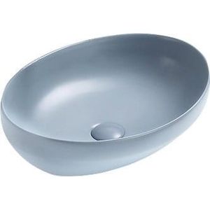 MEXEN - Cornelia umývadlo na dosku 50x36, šedomodrá mat 21885069 vyobraziť
