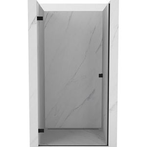 MEXEN/S - Lunar-B sprchové dvere krídlové ľavé 65, transparent, čierna 832-065-000-70-00-L vyobraziť