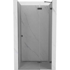 MEXEN/S - Lunar sprchové dvere krídlové pravé 70, transparent, grafit metal 834-070-000-95-00-P vyobraziť
