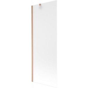 MEXEN/S - Next vaňová zástena FIX 70 x 150, dekor, meď kartáčovaná 895-070-000-00-30-65 vyobraziť