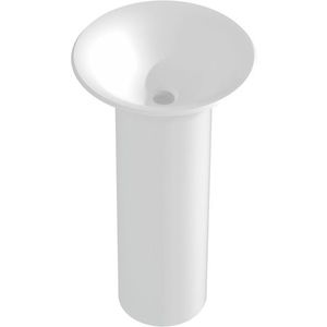 MEXEN - Leta Voľne stojace umývadlo z liateho mramoru 45 x 45, biela mat 26574500 vyobraziť