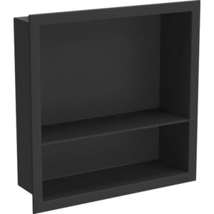 MEXEN - X-Wall-R modul pre vstavanie do steny s poličkou 30 x 30, čierna 1970303010S vyobraziť
