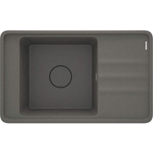 DEANTE DEANTE - Momi antracitovo kovový Granitový drez, 1-miska s odkvapkávačom ZKM_T11B vyobraziť