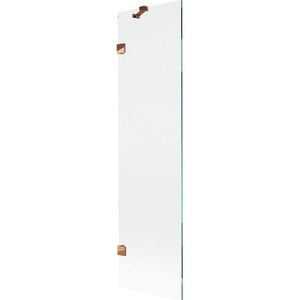 MEXEN/S - Lunar vaňová zástena FIX 50 x 150, transparent, ružové zlato 897-050-000-60-00 vyobraziť