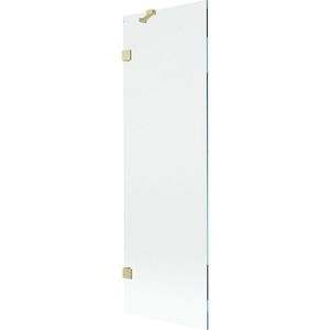 MEXEN/S - Lunar vaňová zástena FIX 60 x 150, transparent, zlatá kartáčovaná 897-060-000-55-00 vyobraziť