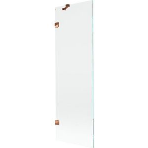 MEXEN/S - Lunar vaňová zástena FIX 60 x 150, transparent, ružové zlato 897-060-000-60-00 vyobraziť