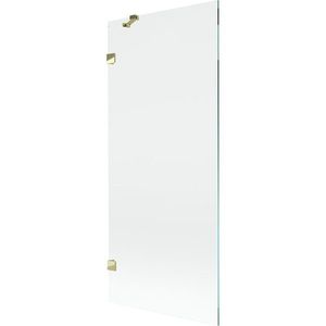 MEXEN/S - Lunar vaňová zástena FIX 80 x 150, transparent, zlatá 897-080-000-50-00 vyobraziť