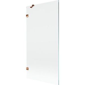 MEXEN/S - Lunar vaňová zástena FIX 90 x 150, transparent, ružové zlato 897-090-000-60-00 vyobraziť