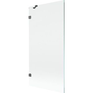 MEXEN/S - Lunar vaňová zástena FIX 90 x 150, transparent, grafit kartáčovaná 897-090-000-66-00 vyobraziť