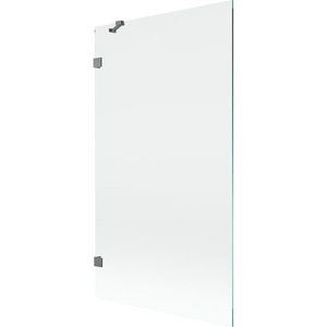 MEXEN/S - Lunar vaňová zástena FIX 100 x 150, transparent, grafit metal 897-100-000-95-00 vyobraziť