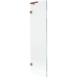 MEXEN/S - Lunar L vaňová zástena FIX 50 x 150, transparent, ružové zlato 897L-050-000-60-00 vyobraziť