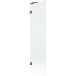 MEXEN/S - Lunar L vaňová zástena FIX 50 x 150, transparent, grafit metal 897L-050-000-95-00 vyobraziť