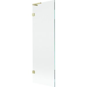 MEXEN/S - Lunar L vaňová zástena FIX 60 x 150, transparent, zlatá kartáčovaná 897L-060-000-55-00 vyobraziť